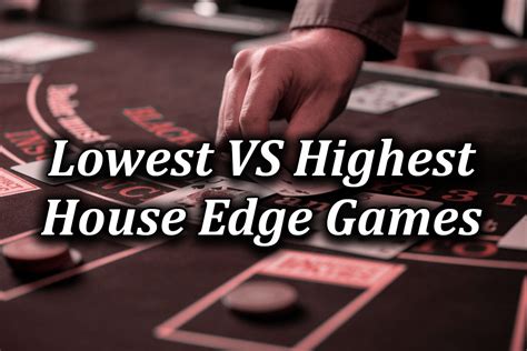  casino games with highest house edge